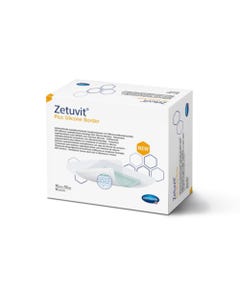 Zetuvit® Plus Silicone Border, 12,5 x 12,5 cm